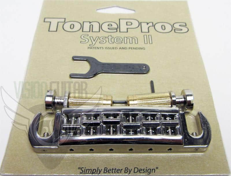 TonePros Standard Wraparound (Standard Locking Studs) AVT2G-N Nickel image 1