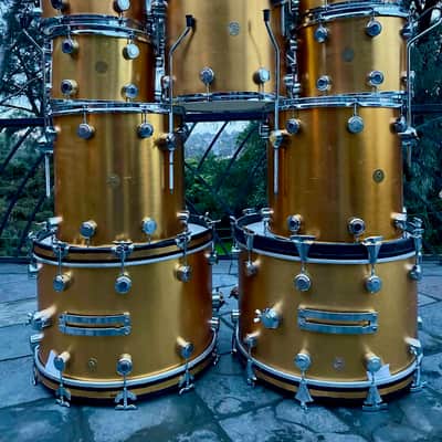 Hayman Vibrasonic 60s - Gold Ingot- 11pce- dble bass drums image 2