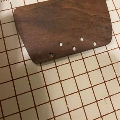 Jerry Garcia Alligator Strat Brass Tailpiece & Wood Block image 6