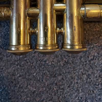 Post-War Besson Brevete Bb Trumpet With Case image 4