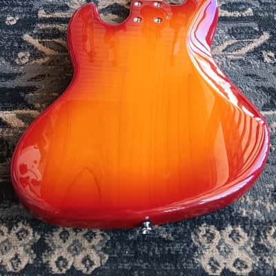G&L JB 5 2017 - Cherry Burst image 23