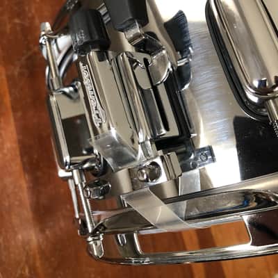 Premier snare drum chrome over steel vintage? Restored 5.5x14” image 4
