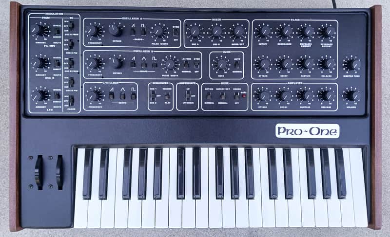 Sequential Circuits Pro-One -Turbo CPU/Midi - Techsmechs TM-2 keyboard - Pro-Serviced w/Restoration image 1