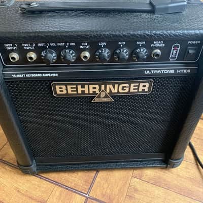 Behringer Ultratone KT108 Used 15-Watt Keyboard Guitar Amplifier Tested, Great Deal image 1