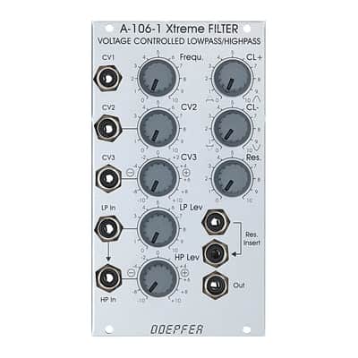 Doepfer A-106-1 X-Treme Eurorack Filter Module (Korg MS-20) image 2