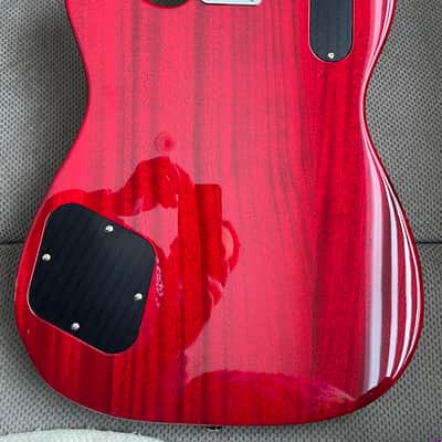 Fender MIJ Troublemaker Telecaster 2020 - Cherry Red image 4
