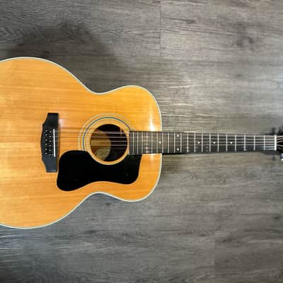 Guild F-212XL 12-string Acoustic Guitar Natural 1981																								 Natural image 23