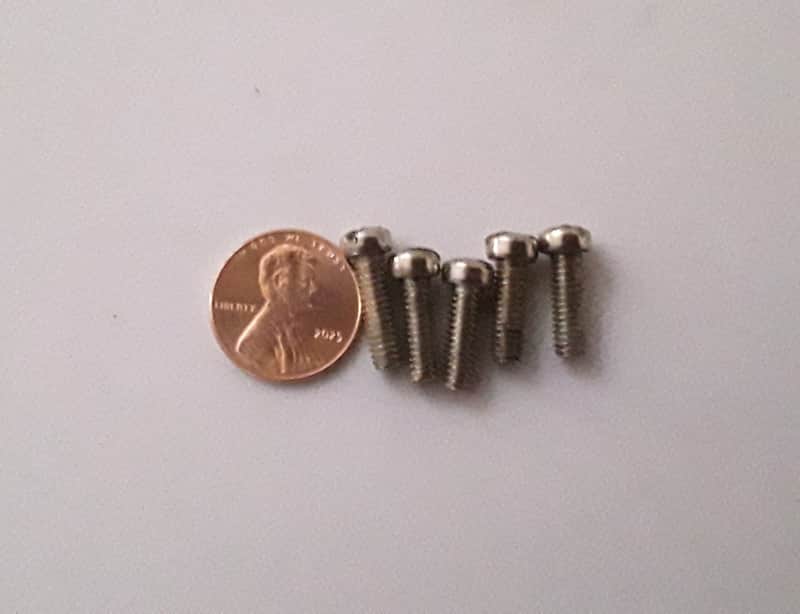 1930s 1940s 1950s Slingerland RADIO KING LUG SCREWS for STREAMLINE & BEAVERTAIL Lugs Original VINTAGE Rare HEAD Screws Bolts Fastenersfor Re-Rings image 1