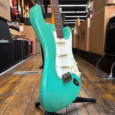 Fender Custom Shop Limited L-Series 1964 Stratocaster Journeyman Relic Aged Sea Foam Green w/Hard Case image 2