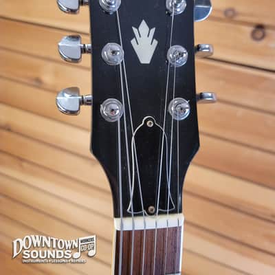 Early 90s Orville By Gibson ES-335vs Semi-Hollow Electric Guitar with TKL Hard Case - Vintage Sunburst, DiMarzio PAF PUs, just under 8lbs Bild 7