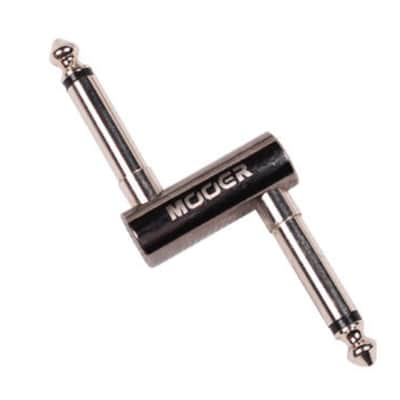 Mooer PCZ Offset crank 1/4 TS male guitar effect pedal coupler Z plug connectorFOUR Piece Ships Free image 2