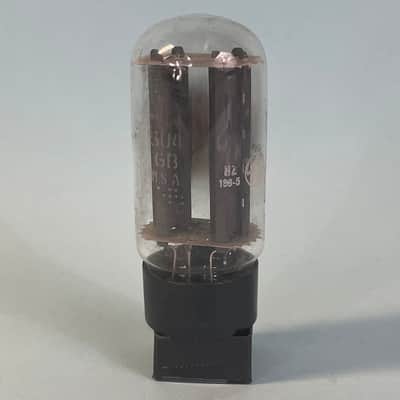 1968 General Electric 5U4GB Vintage GE Side Getter Rectifier Tube!T275 image 5