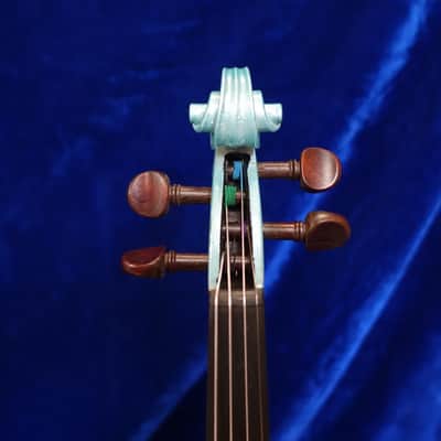 Harlequin Violin Outfit 1/2 size - Light Blue image 2