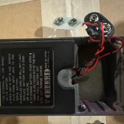 Ibanez AD-80 Analog Delay 1980 - Pink image 7