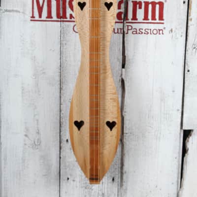 McSpadden 4 String Baritone Flathead Hourglass Dulcimer with Gig Bag image 3
