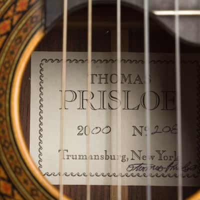 Thomas Prisloe  Classical Guitar (2000), ser. #208 image 15