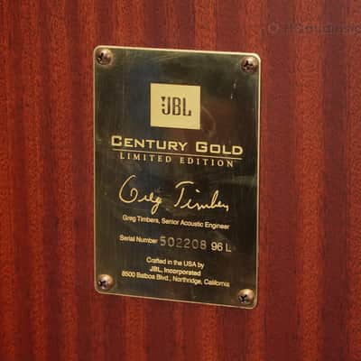 JBL Century Gold Limited Edition Vintage Speakers (Pair) – 3-Way System – Professionally Restored – Fully Tested – 1-Year Warranty image 12