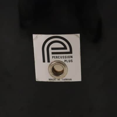 Percussion Plus 8x12 Rack Tom Drum Black image 2