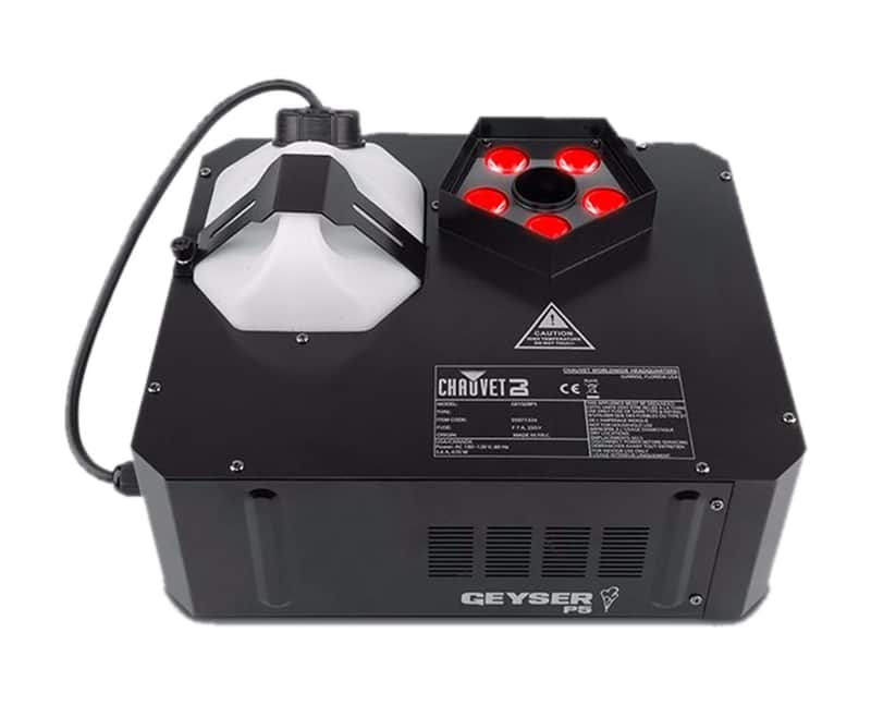 CHAUVET DJ Geyser P5 RGBA+UV Penta LED Fog Machine Pyro Effect Light Uplight image 1