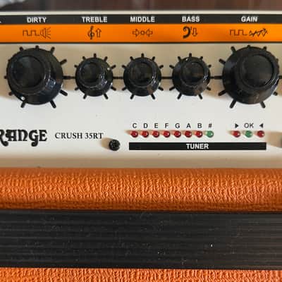 Orange Crush 35RT 2-Channel 35-Watt 1x10" Guitar Combo 2015 - Present - Orange image 3
