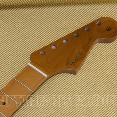 099-9992-920 Fender Roasted Maple Vintera Mod '60's Stratocaster Neck 21 Medium Jumbo 9.5 image 3