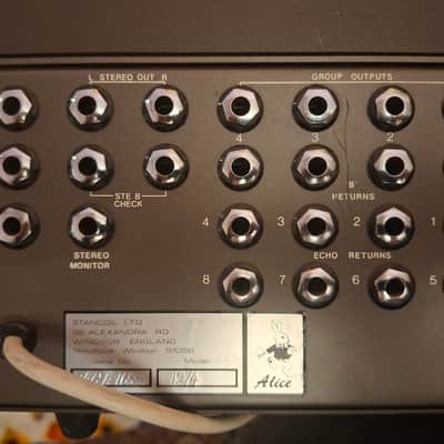 Alice Stancoil 12/4  vintage analogue mixing console image 6