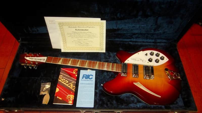 1988 Rickenbacker Roger McGuinn 370/12 RM Fireglo image 1