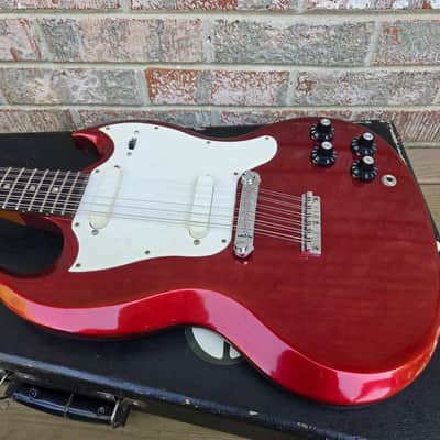 Vintage 1967 Gibson Melody Maker (SG) XII 12-String Electric Guitar w/ Hardshell Case! image 3
