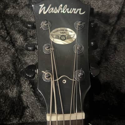 Washburn USA Custom Shop Idol - Gloss Black image 3