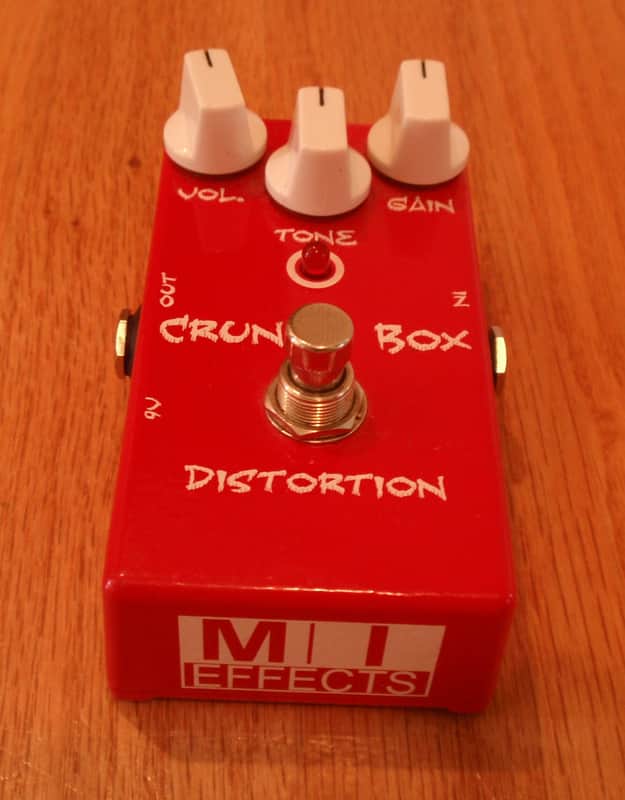 ギター MI Audio CRUNCH BOX DISTORTION V.3 MI Audio Crunch Box v.3 Distortion Guitar Effects Pedal | Guitar