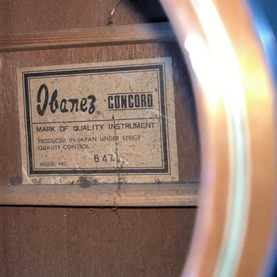 Ibanez Concord model 647 1977 image 22