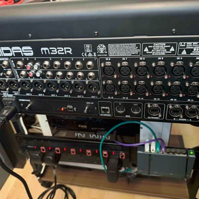 Midas M32R W/ Waves SoundGrid Exp Card & Thon Flightcase (See Description) image 3