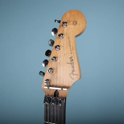 1993 Fender MIJ Stratocaster HSS Floyd Rose Blackburst image 5