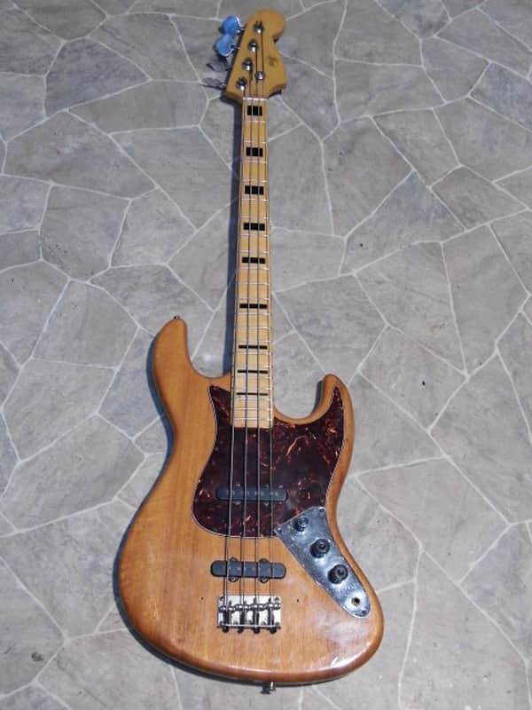 vintage LEYANDA EB Jazz Bass Fender style 4string bass guitar Matsumoku Japan image 1