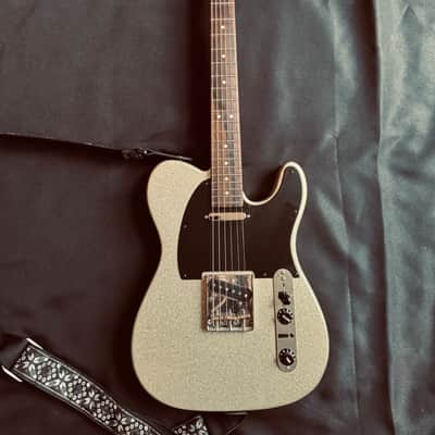 T Shepard B-line Telecaster Partscaster Fralin Pickups Telecaster - Silver Sparkle image 1