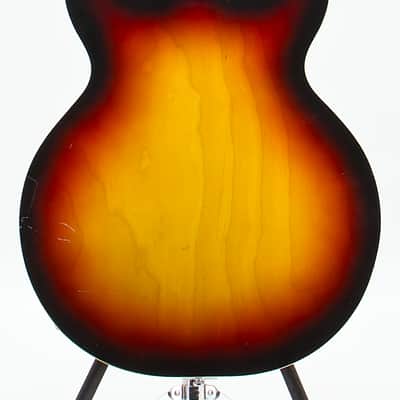 Used Conrad 40080 Vintage Burst Hollow Body Electric Guitar image 5