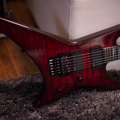Jackson Warrior Custom Shop - Red Burst image 17