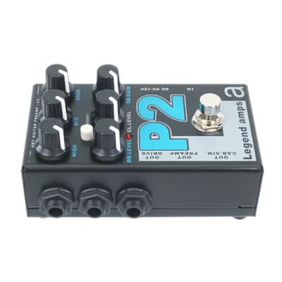 Quick Shipping! AMT Electronics Legend Amps P2 Distortion Black image 6