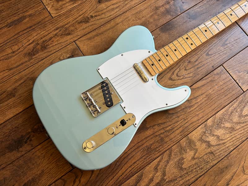 2017 Fender Classic 70s Telecaster CL70TL Electric Guitar Mystic Ice Blue MIJ Japan image 1