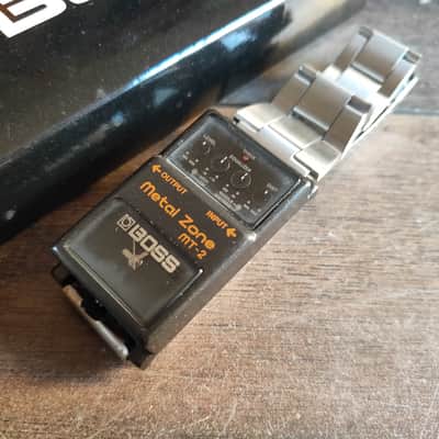 1999 Boss Pedals MT-2 Metalzone Rare Promotional Wrist Watch | Reverb