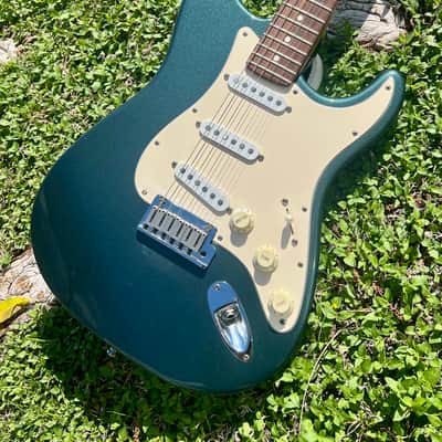 Vintage Fender American Standard Stratocaster Gunmetal Blue 1989 image 8