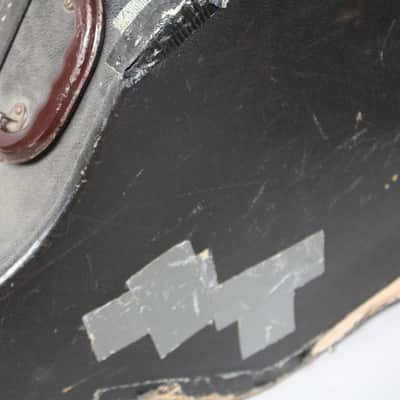 60s GIbson Super 400 Black/Orange Case image 6