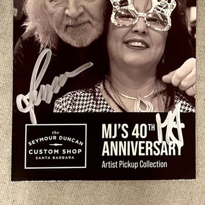 Seymour Duncan Steve Miller The Joker MJ40 LTD Set White image 6