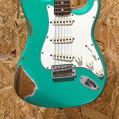 Fender Custom Shop 1967 Stratocaster - Aged Seafoam Green, Heavy Relic, Rosewood image 3