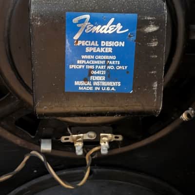 Fender Super Reverb 1967 40-Watt 4x10 Blackface Original Great Amp image 18