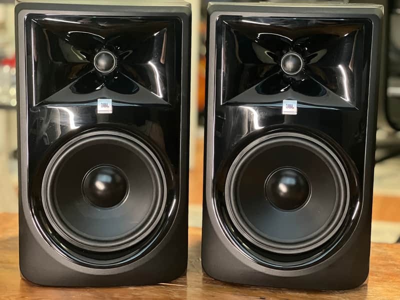 JBL 308P MkII 2-Way 8" Active Studio Monitors (Pair) image 1