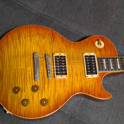 1981 Greco Super Real EGF1200 – 4,0 Kg, Dry Z PAFs, Cherry Sunburst Nitro, Japan, MIJ, FujiGen image 13