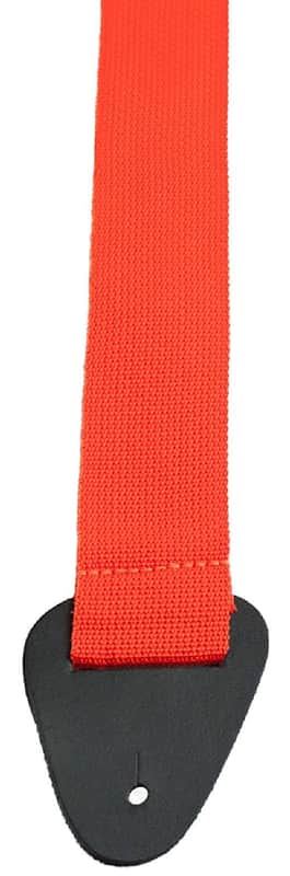 Perri's Nylon Orange Guitar strap NEW image 1