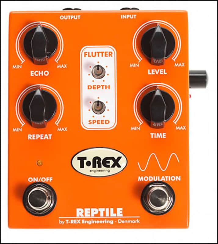 T-Rex REPTILE 2 ディレイエフェクター T-Rex Reptile 2 Digital Delay Pedal | Reverb