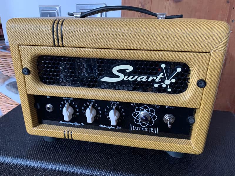 Swart Space Tone Atomic jr Head Tweed Amp 230V, near mint image 1
